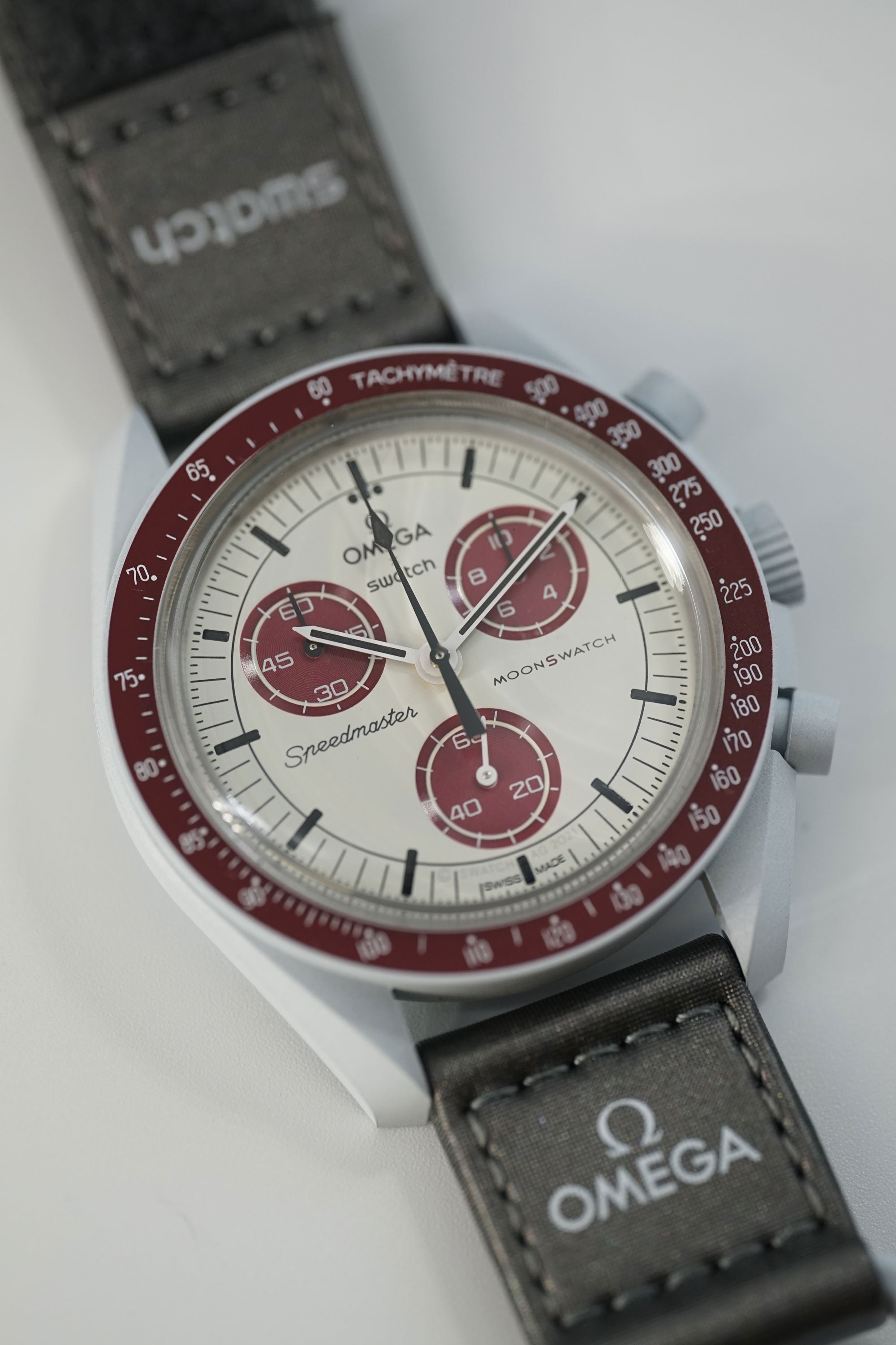 Swatch speedmaster on sale